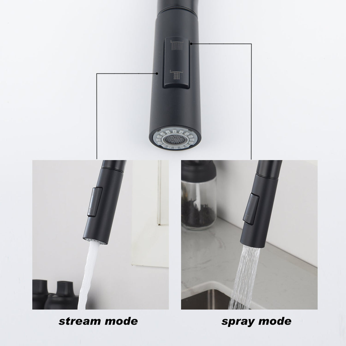 Touch Kitchen Faucet with Pull Down Sprayer - Stainless Steel, photo 4 of 10