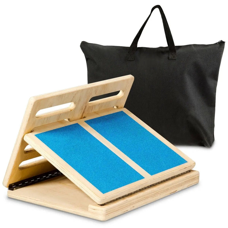 4-Level Wooden Slant Board with Anti-skid Surface by DirectDeals