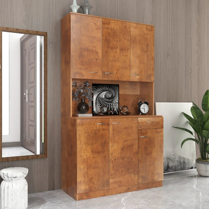 70.87" Tall Wardrobe & Kitchen Cabinet by HouseOfZazla