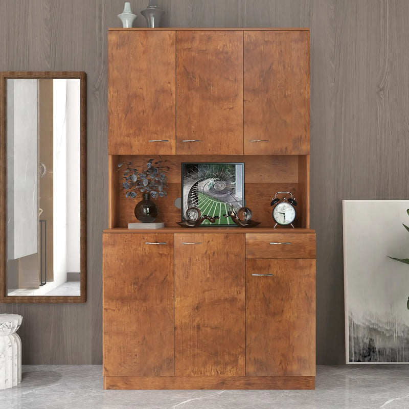 70.87" Tall Wardrobe & Kitchen Cabinet by HouseOfZazla