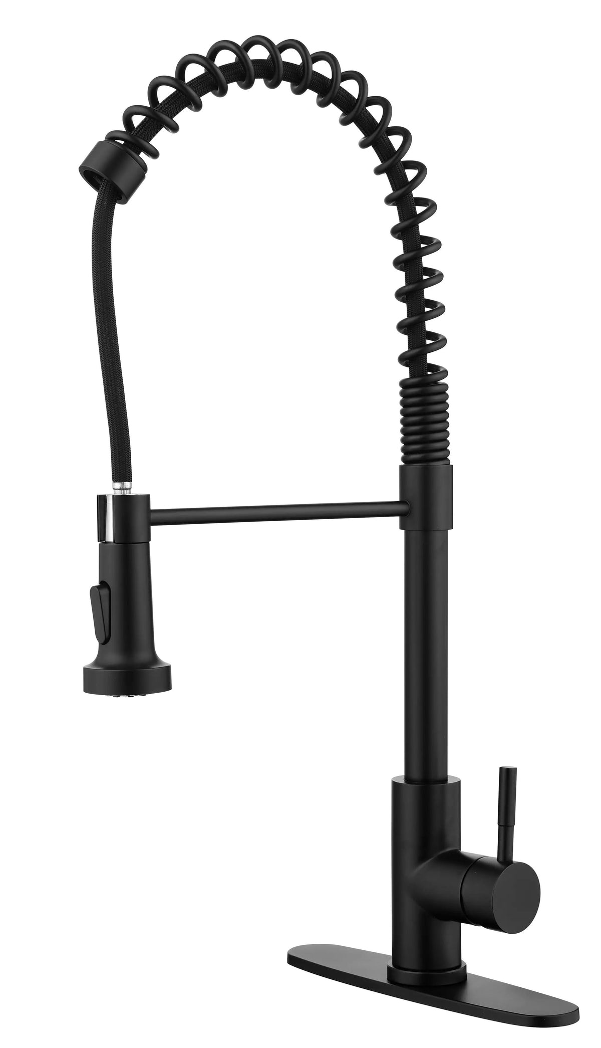 Commercial Spring Kitchen Faucets Matte by HouseOfZazla
