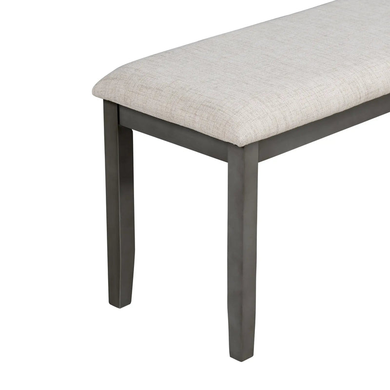 TREXM 6-Piece Dining Table and Chair Set by HouseOfZazla