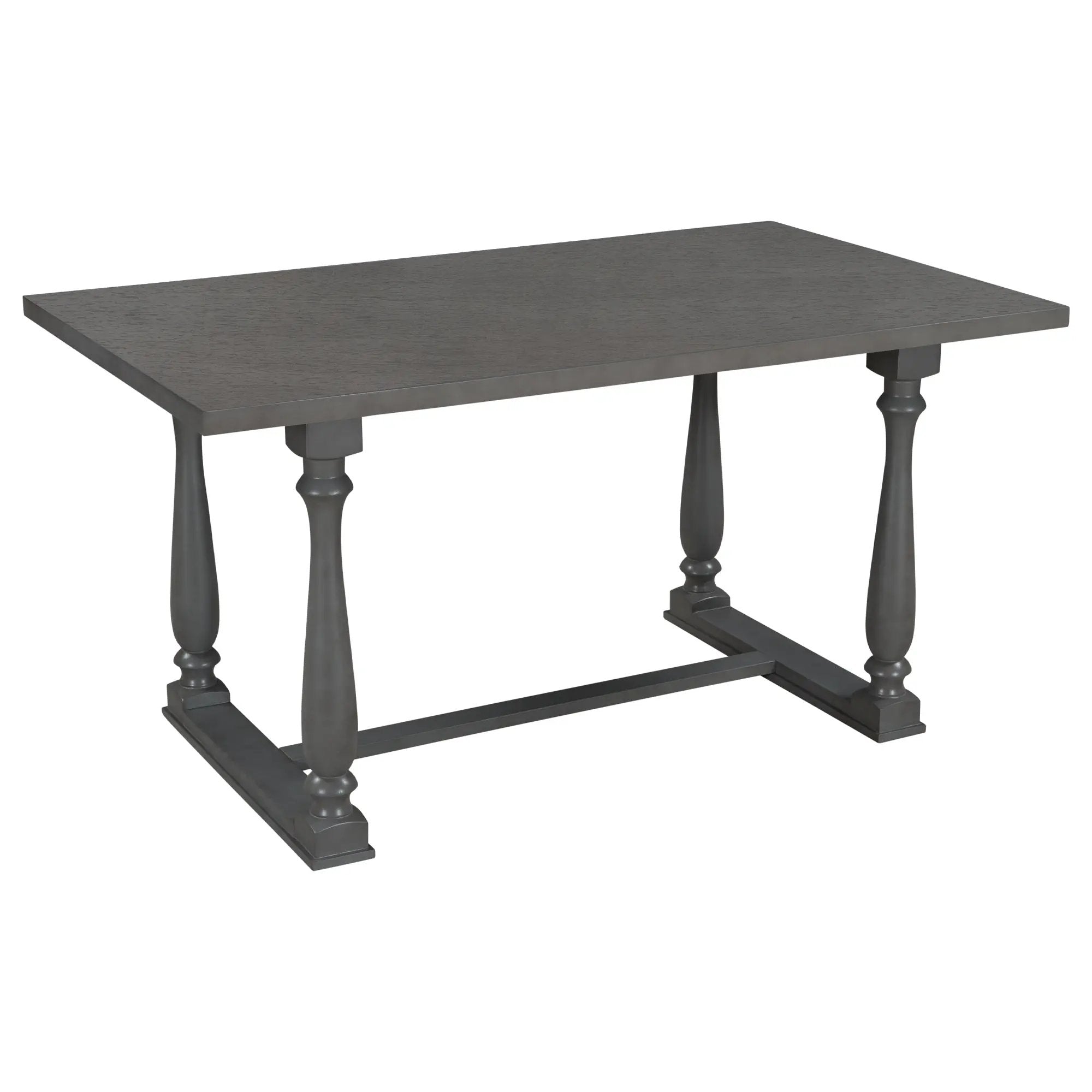 TREXM 6-Piece Dining Table and Chair Set by HouseOfZazla