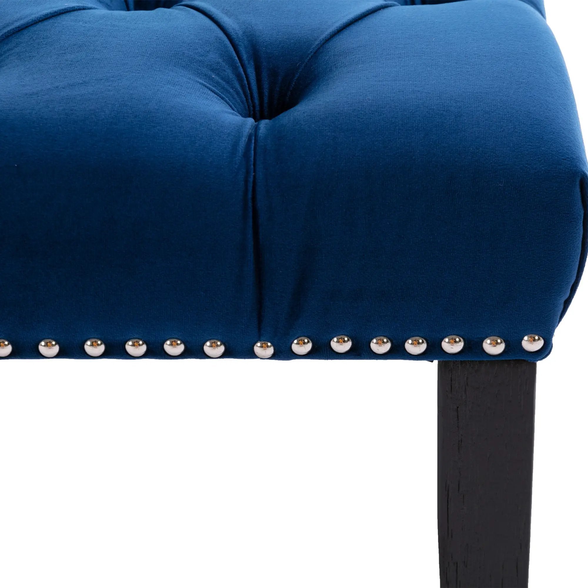 Heng Ming Upholstered Tufted Bench Ottoman by HouseOfZazla