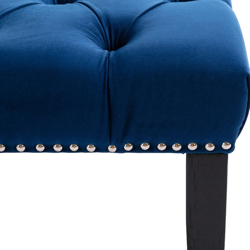 Heng Ming Upholstered Tufted Bench Ottoman by HouseOfZazla