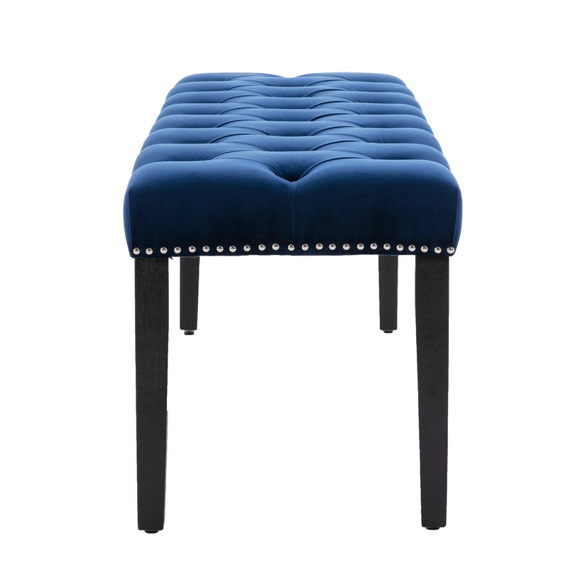 Heng Ming Upholstered Tufted Bench Ottoman by HouseOfZazla