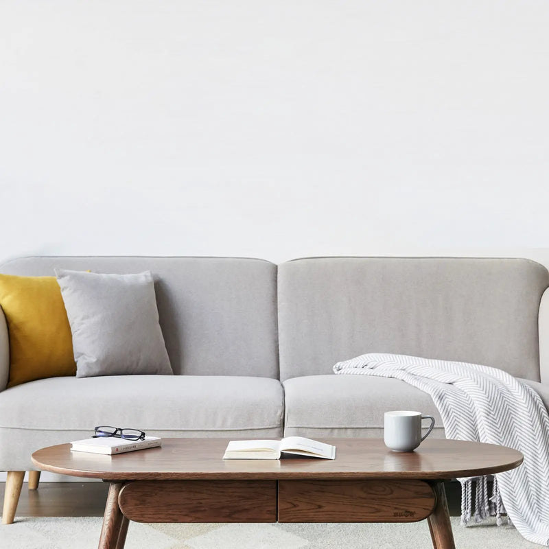 Capsule Centre Table - Solid Oak Wood Coffee Table by HouseOfZazla