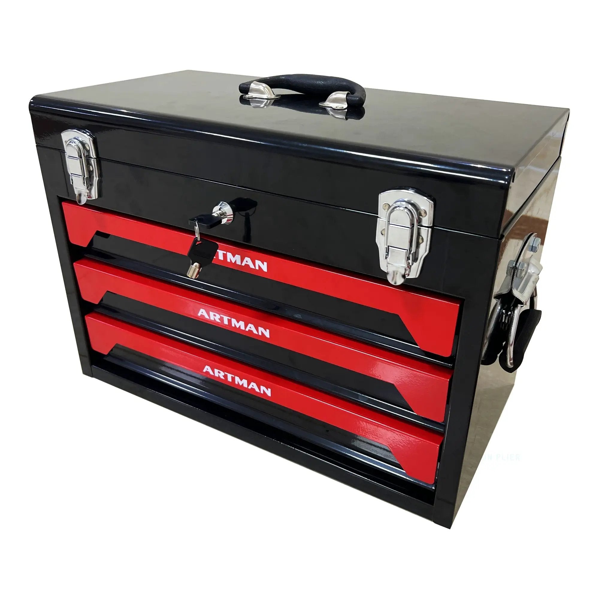 20'' Portable 3-Drawer Steel Toolbox by HouseOfZazla