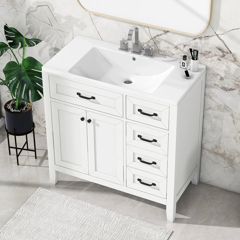 36" Bathroom Vanity With Sink Combo by HouseOfZazla