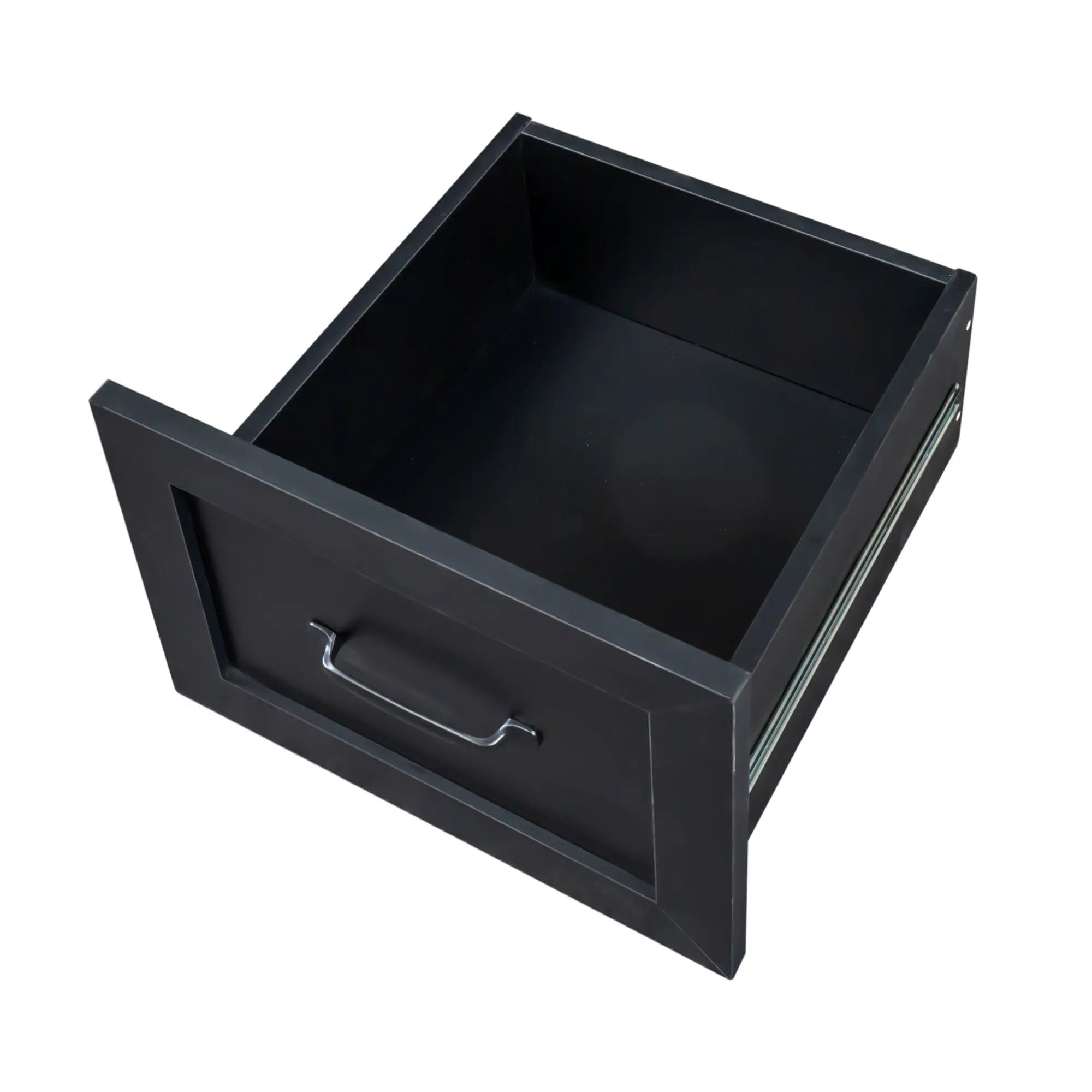 Home Office Computer Desk with Hutch, Antiqued Black by HouseOfZazla