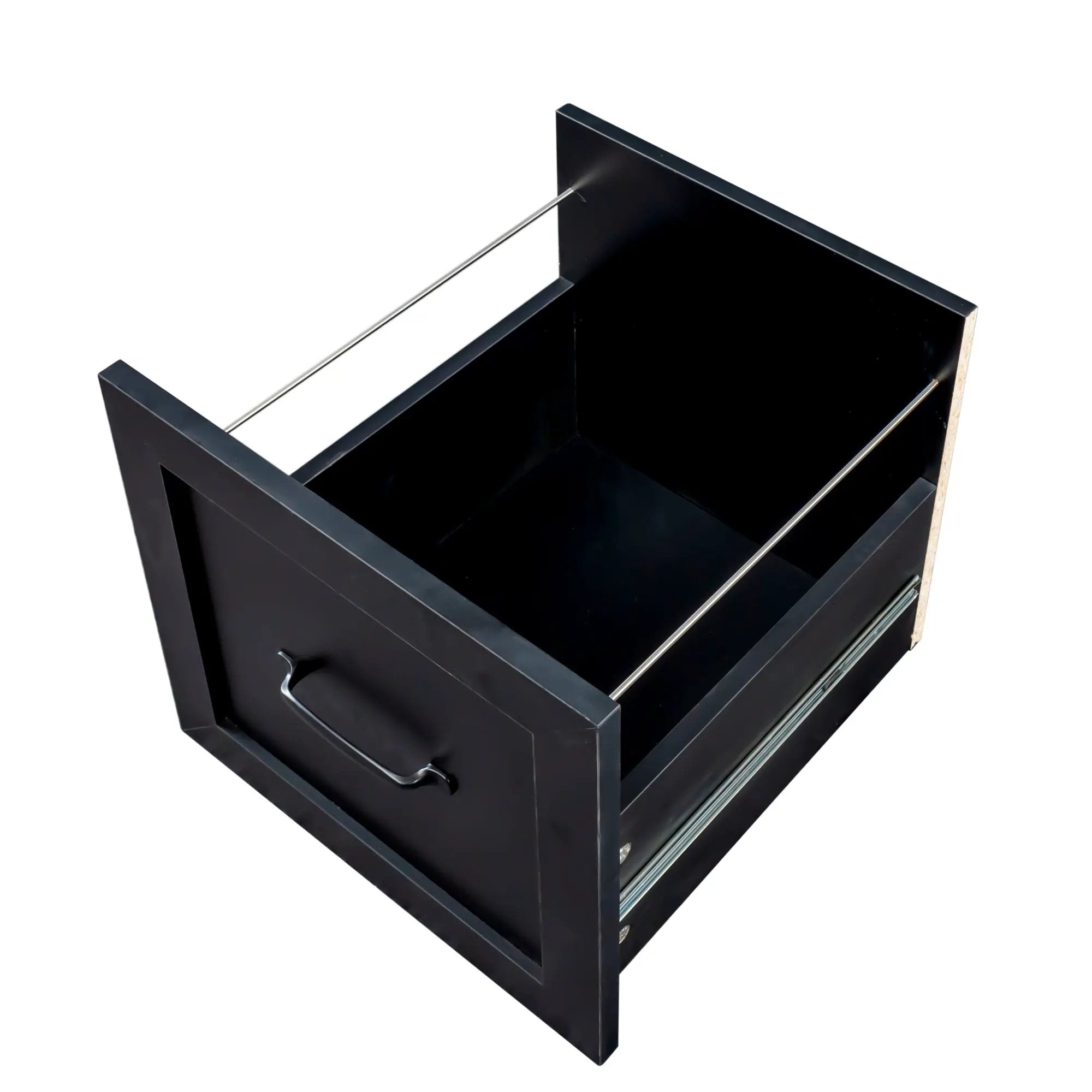 Home Office Computer Desk with Hutch, Antiqued Black by HouseOfZazla