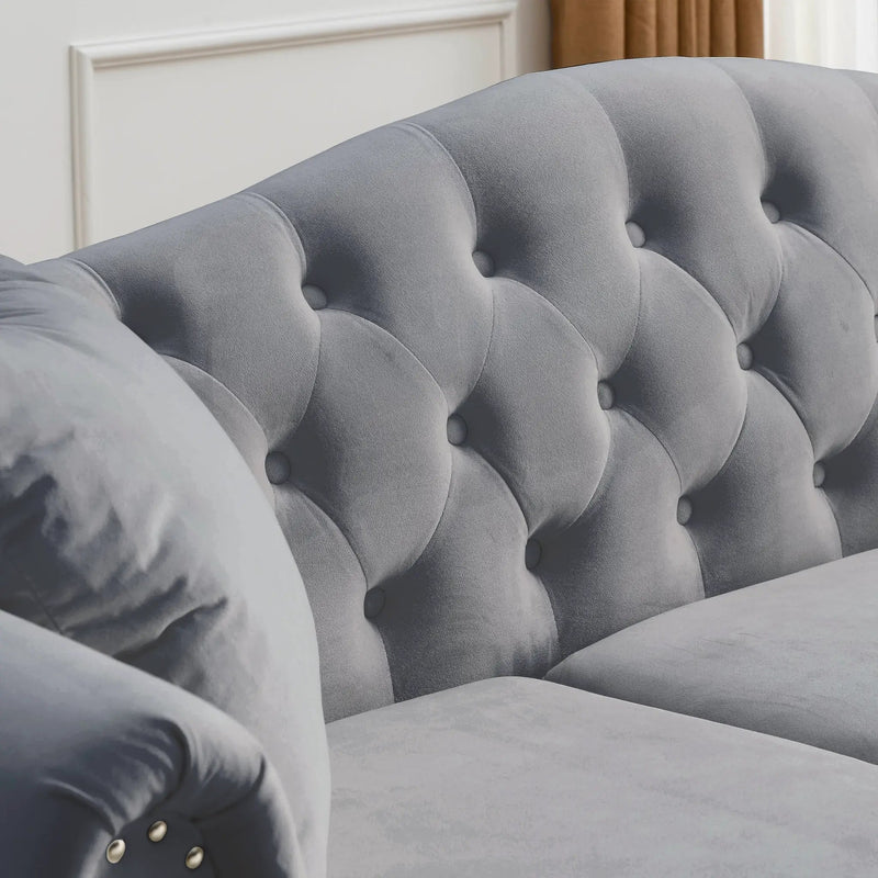 79" Chesterfield Sofa by HouseOfZazla