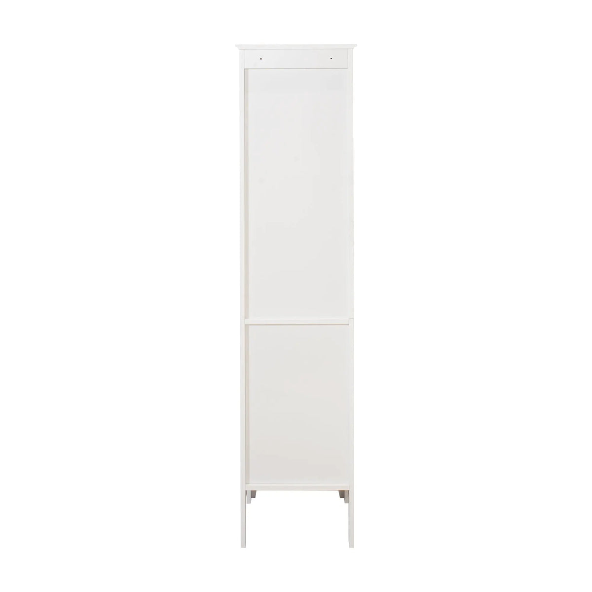 Tall Narrow Tower Freestanding Cabinet with 2 Shutter Doors by HouseOfZazla