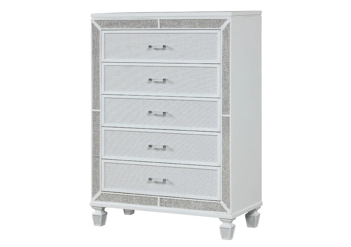 Crystal Chest Made with Wood and Finished in by HouseOfZazla