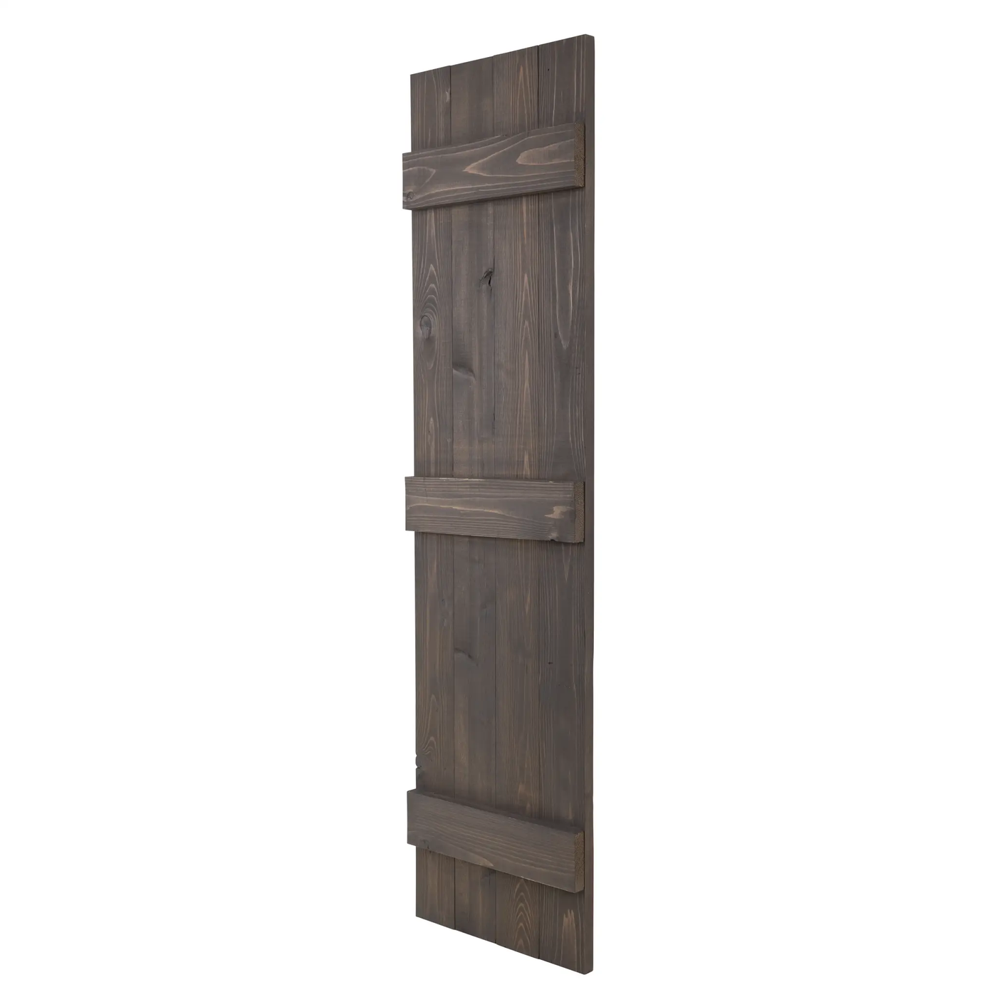Traditional Board & Batten Exterior Wood Shutters - Cedar - Set of 2 by Dogberrycollections