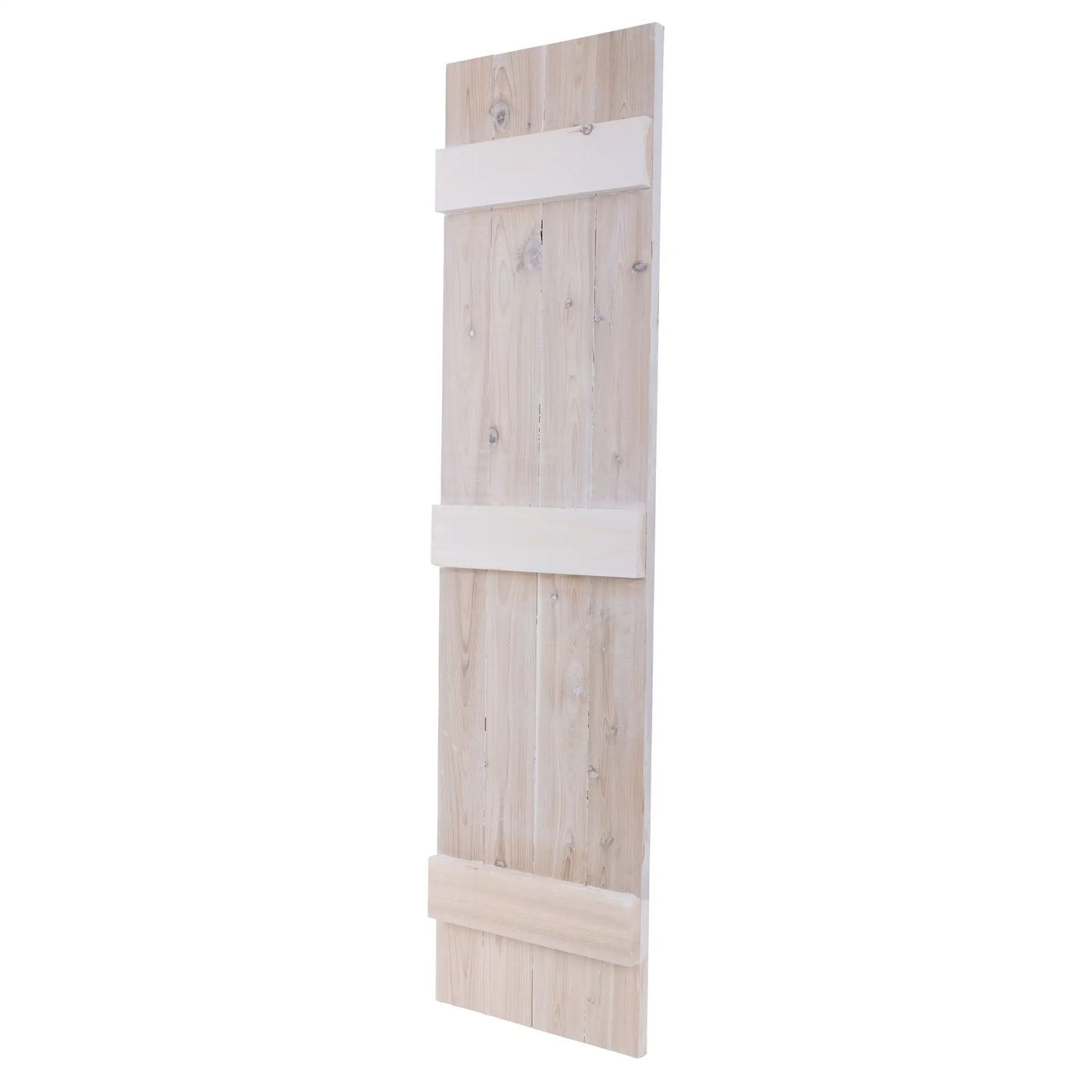 Traditional Board & Batten Exterior Wood Shutters - Cedar - Set of 2 by Dogberrycollections