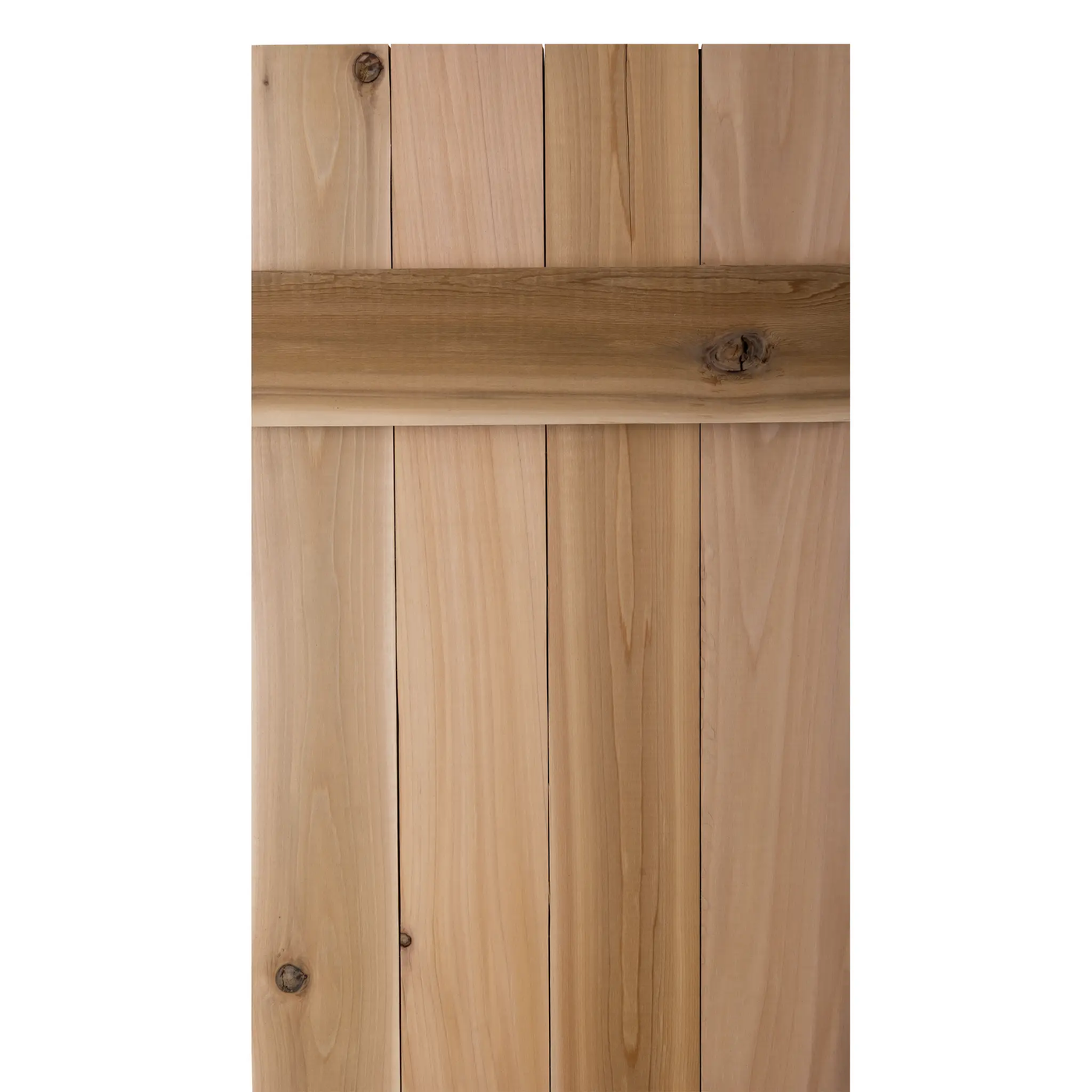 Traditional Board & Batten Exterior Wood Shutters - Cedar - Set of 2 by Dogberrycollections