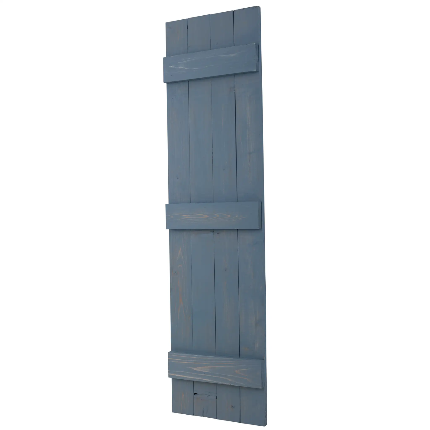 Traditional Board & Batten Exterior Wood Shutters - Cedar - Set of 2 by Dogberrycollections
