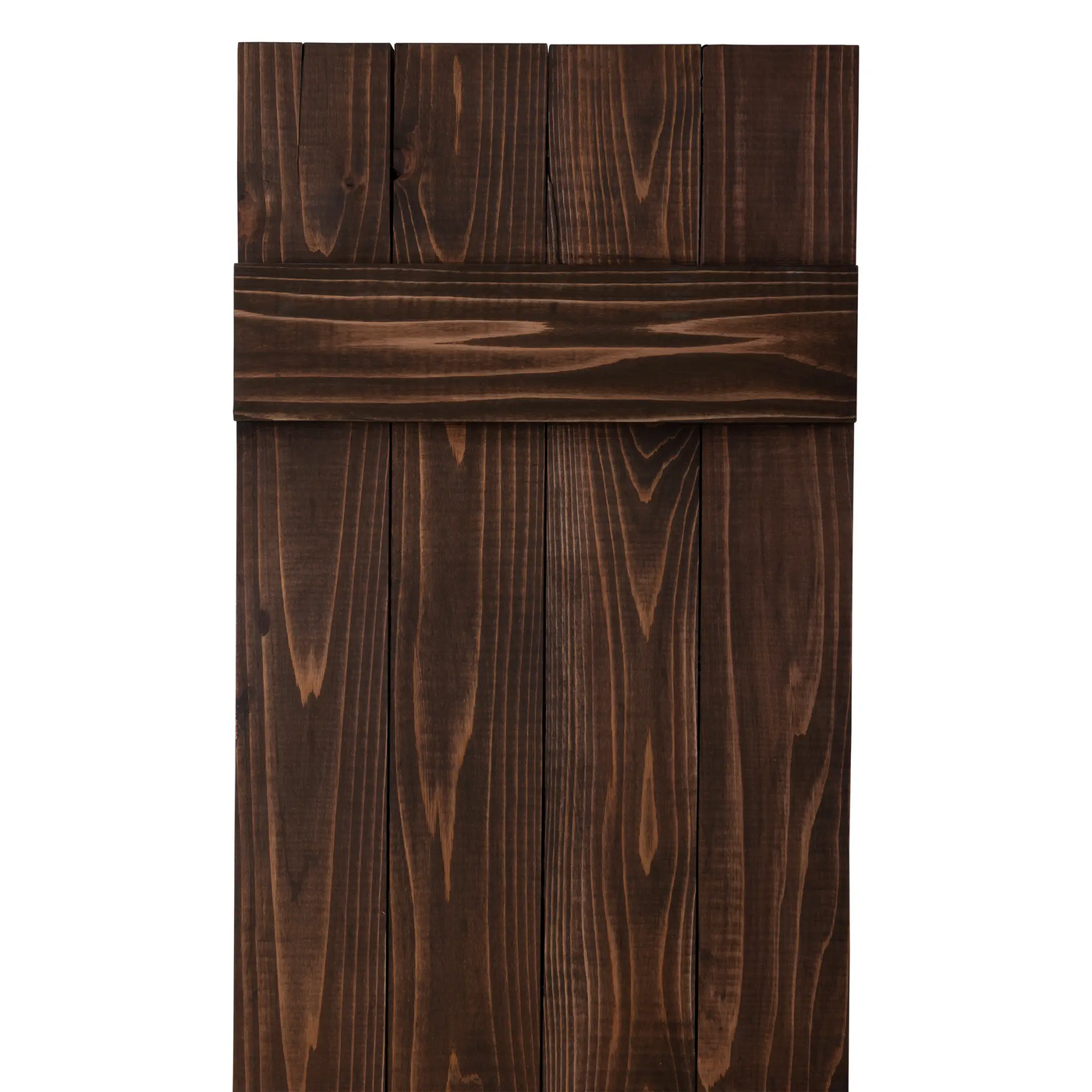 Traditional Board & Batten Exterior Wood Shutters - Cedar - Set of 2 by Dogberrycollections