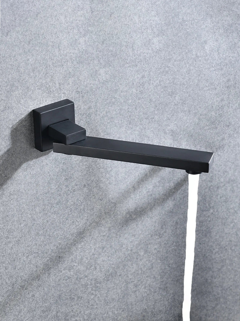 Matte Shower System with Tub Spout and 10 Inch Shower Head by HouseOfZazla