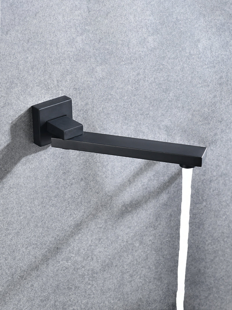 Shower System with Tub Spout and 12 Inch Shower Head by HouseOfZazla