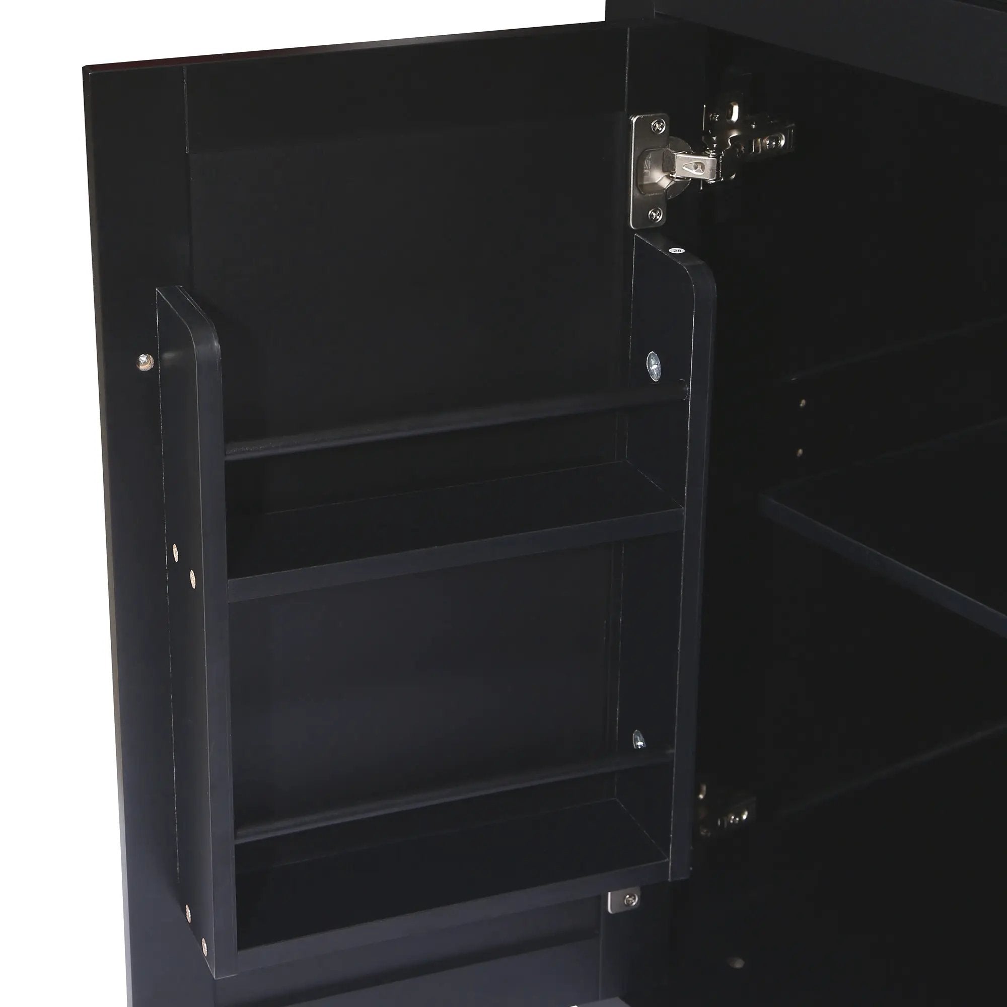 Rubber Wood Drop-Leaf Kitchen Cart with Storage by HouseOfZazla