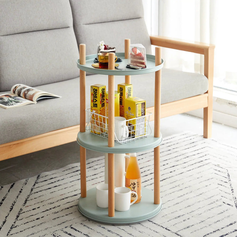 Storage Shelf: 360° Rotating Bookshelf by HouseOfZazla