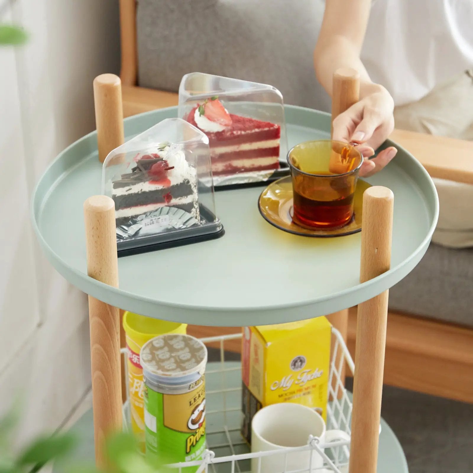 Storage Shelf: 360° Rotating Bookshelf by HouseOfZazla