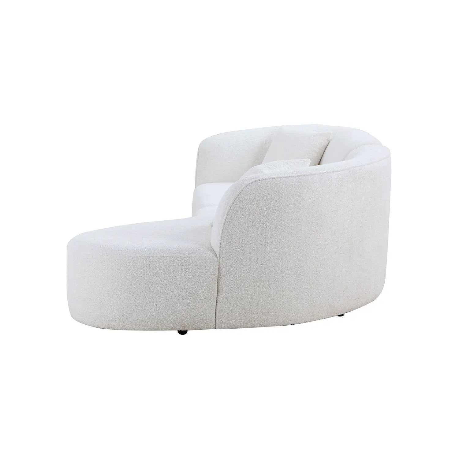 Luxury Modern Style Living Room Upholstery Curved Sofa Set by HouseOfZazla