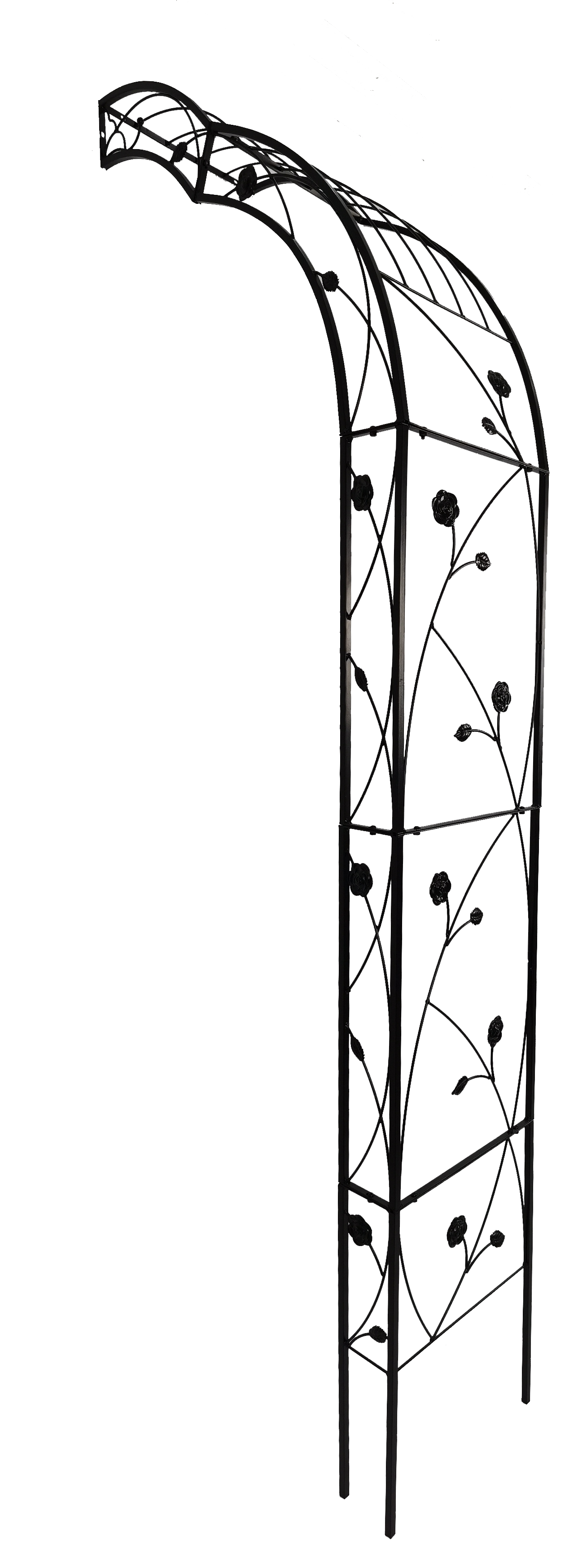 Metal Garden Arch with 8 Style Options by HouseOfZazla