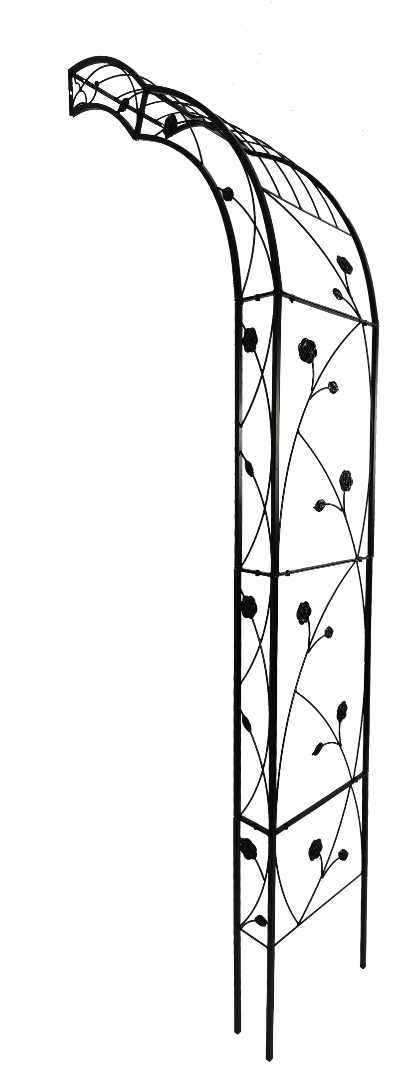 Metal Garden Arch with 8 Style Options by HouseOfZazla