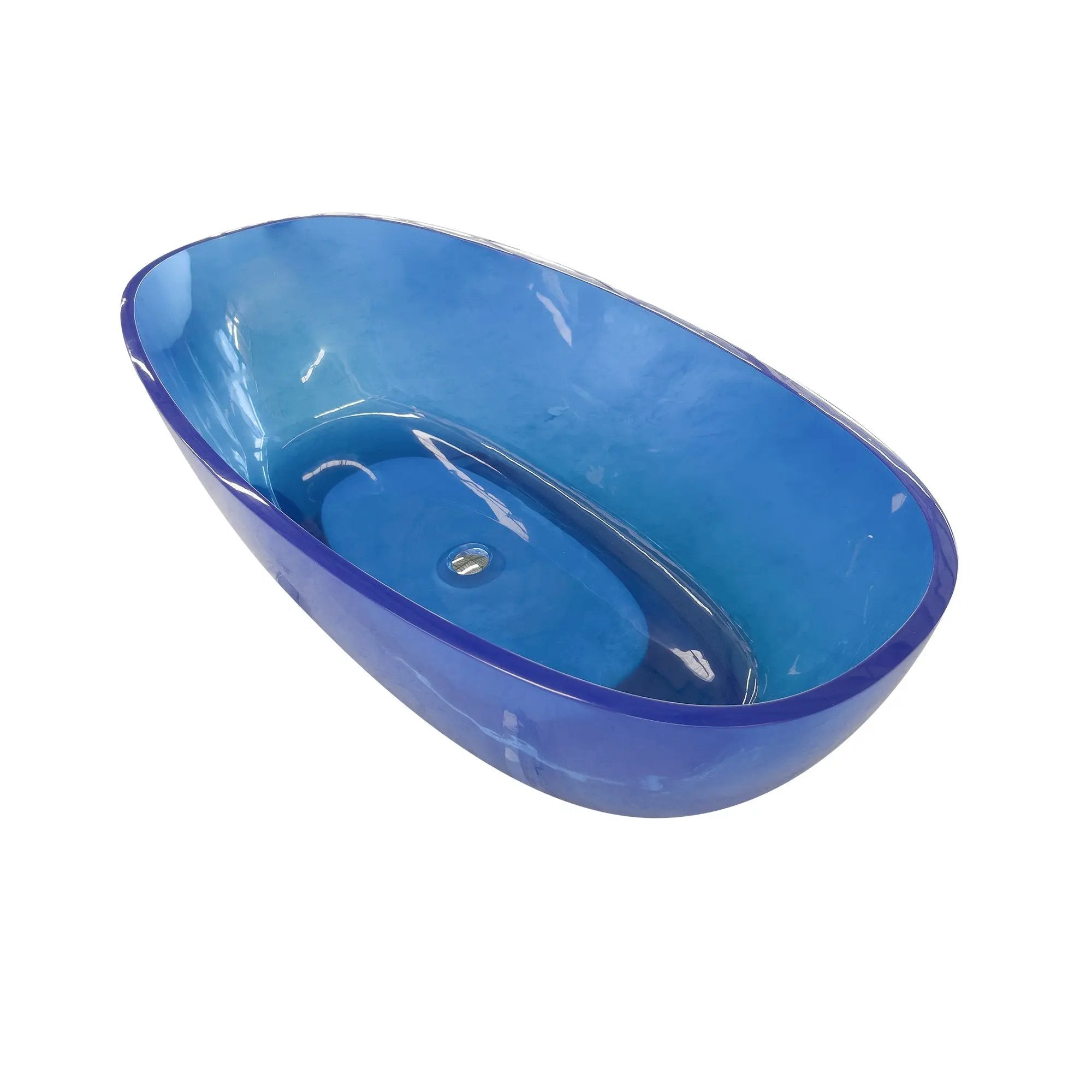 64 Inch Transparent Freestanding Bathtub by HouseOfZazla