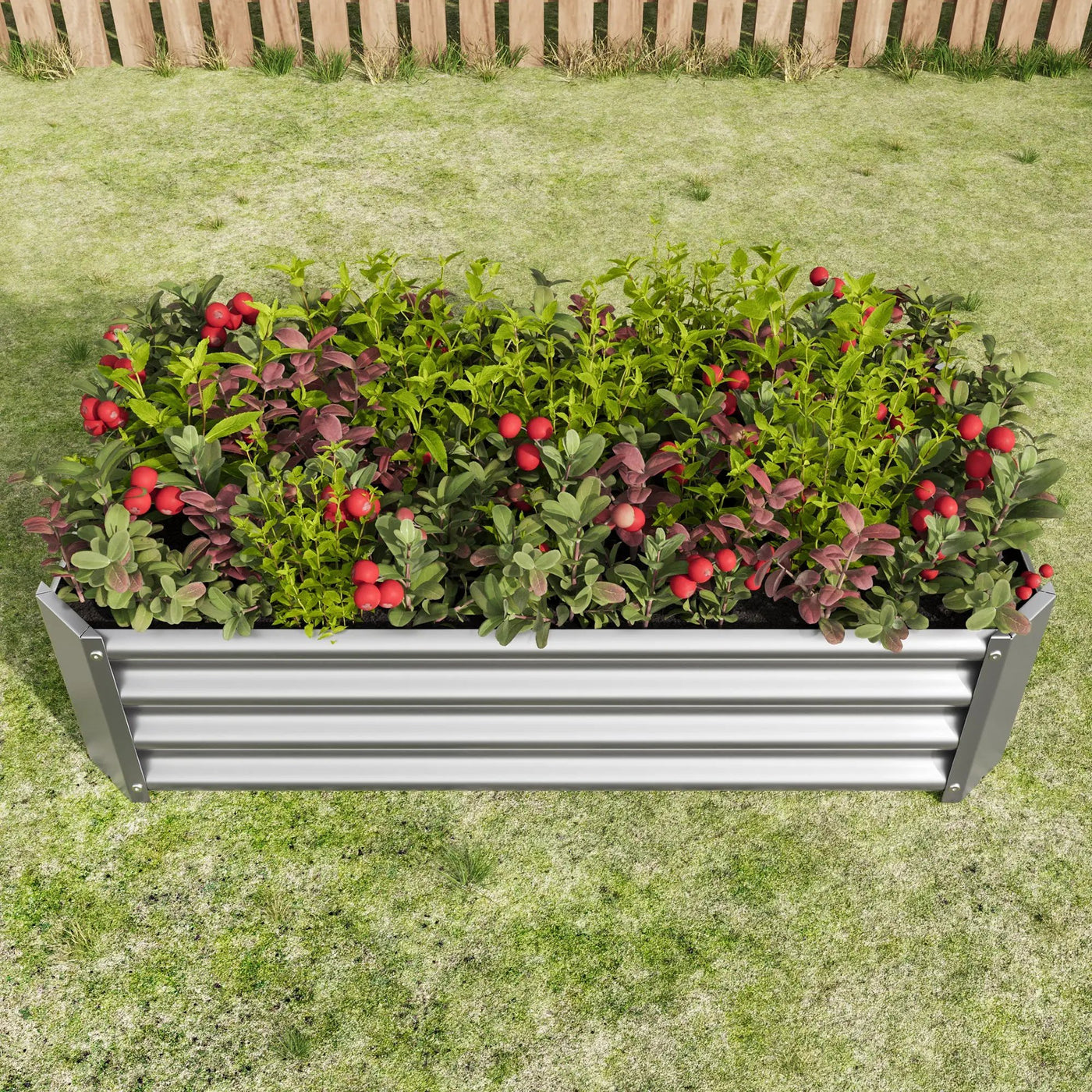 2-Piece Metal Garden Pots & Planters Set by HouseOfZazla
