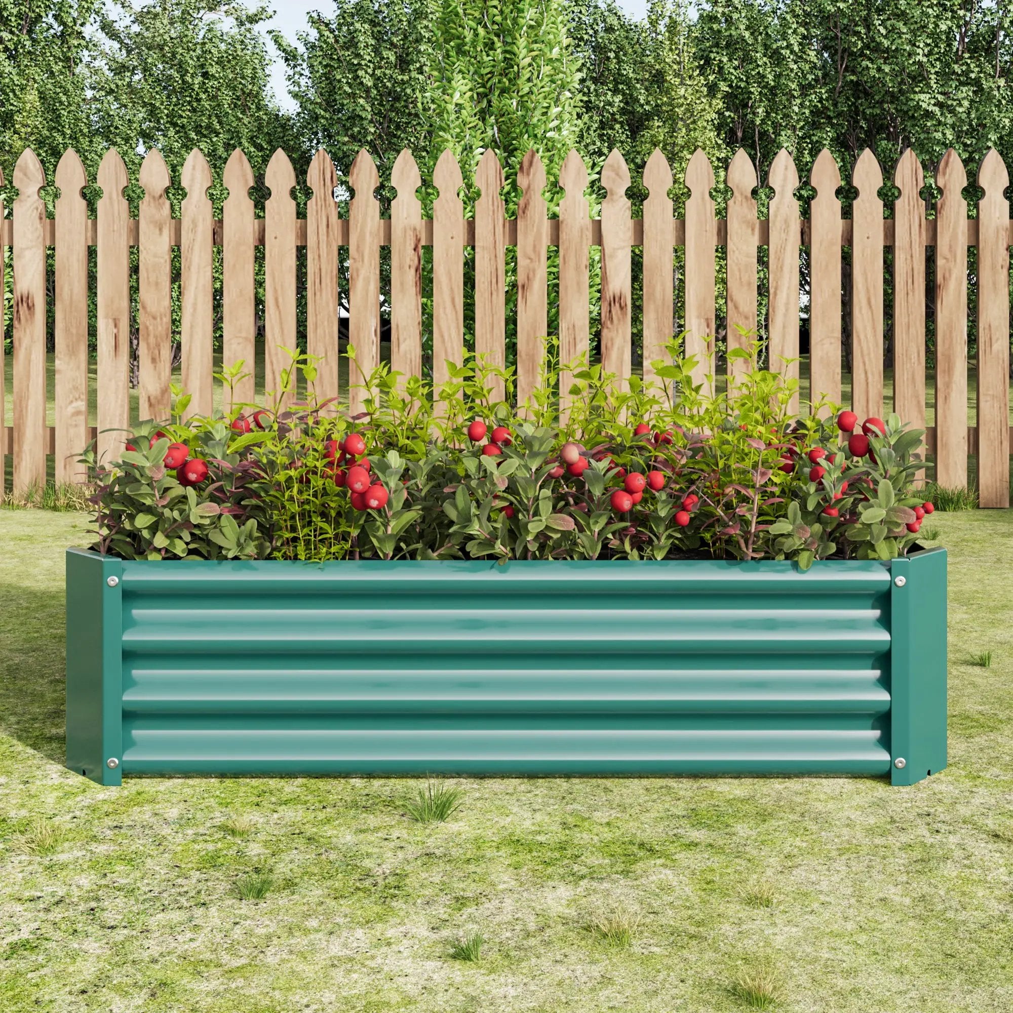 2-Piece Metal Garden Pots & Planters Set by HouseOfZazla