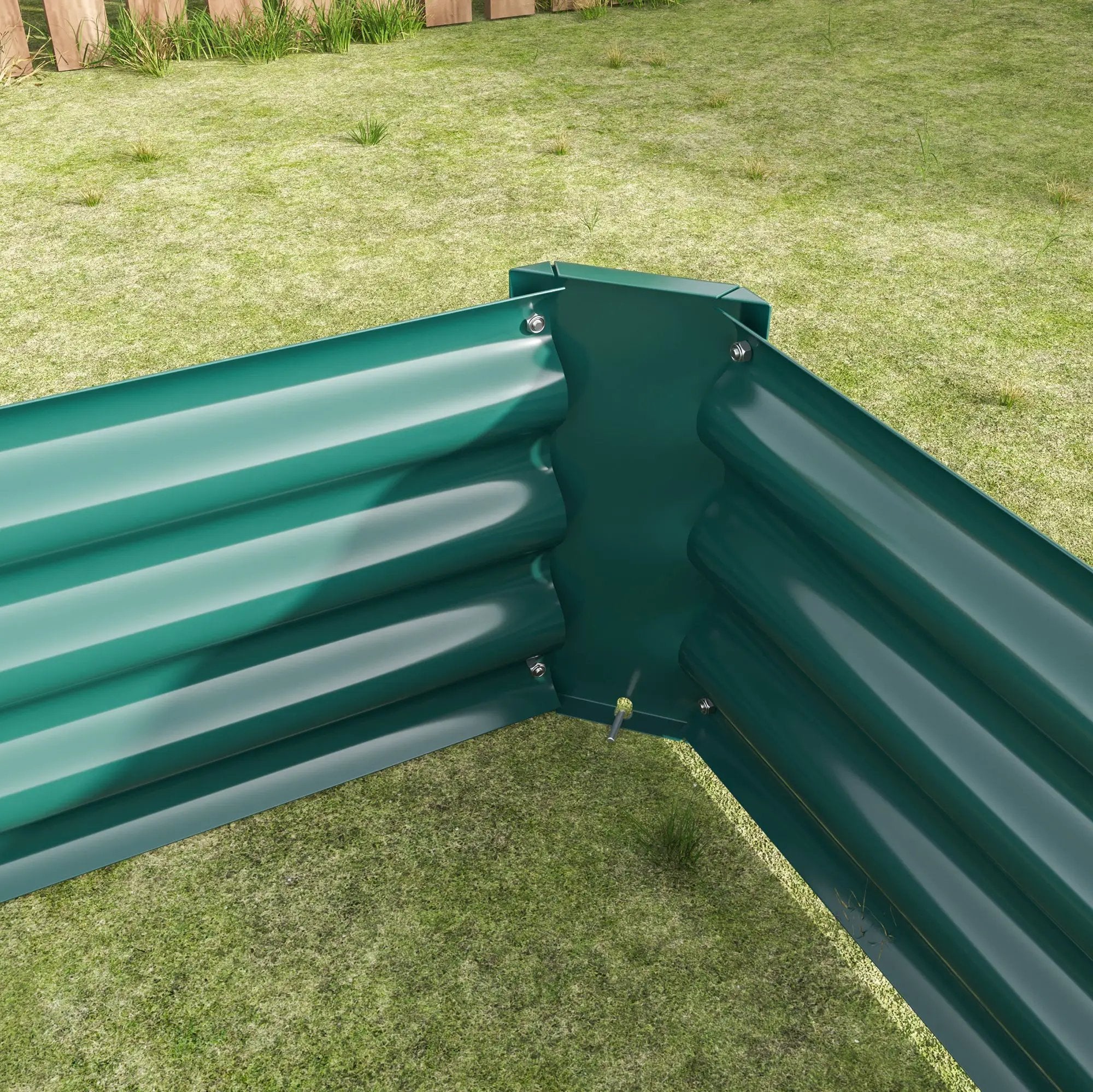 Raised Garden Bed Outdoor, 6×3×1ft by HouseOfZazla