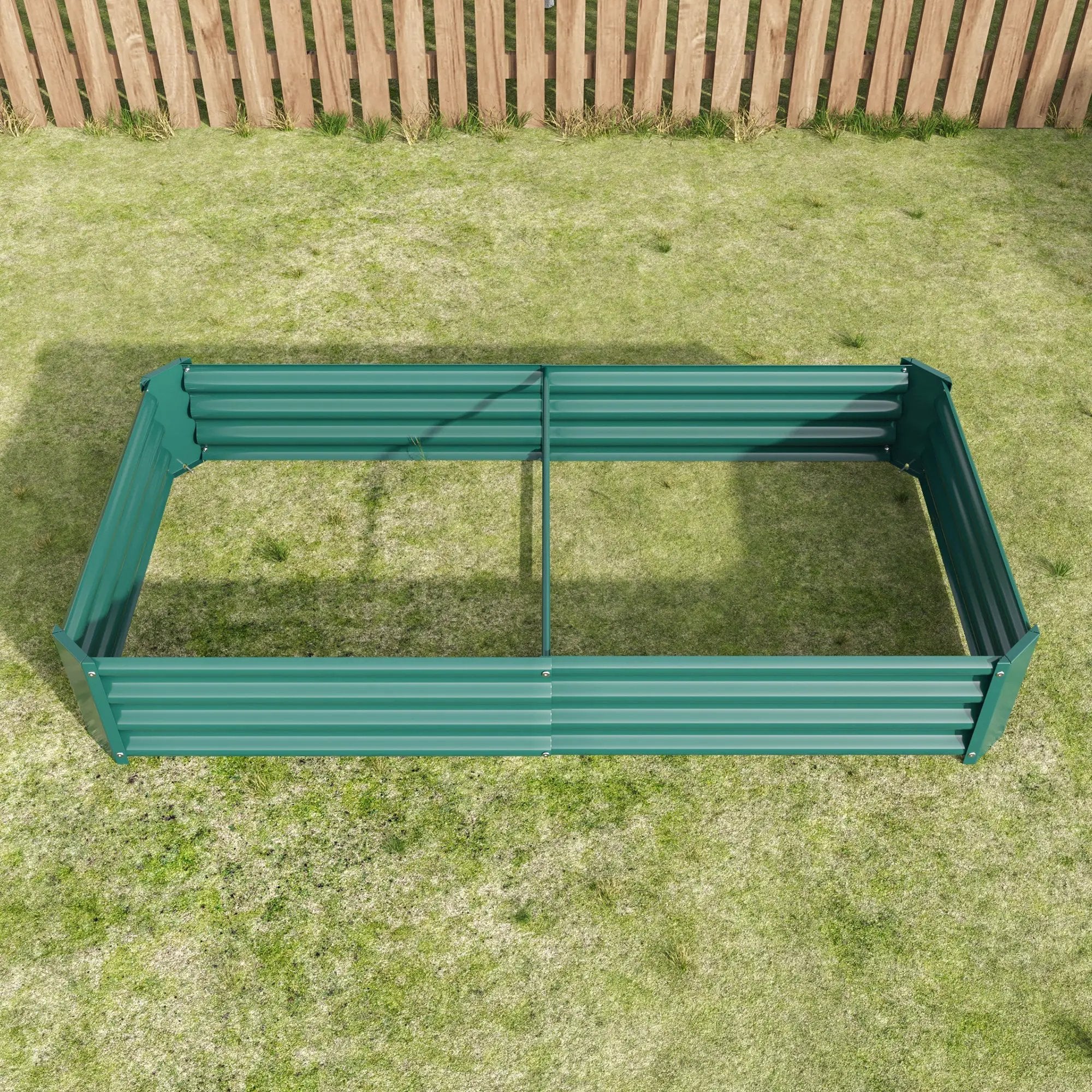 Raised Garden Bed Outdoor, 6×3×1ft by HouseOfZazla