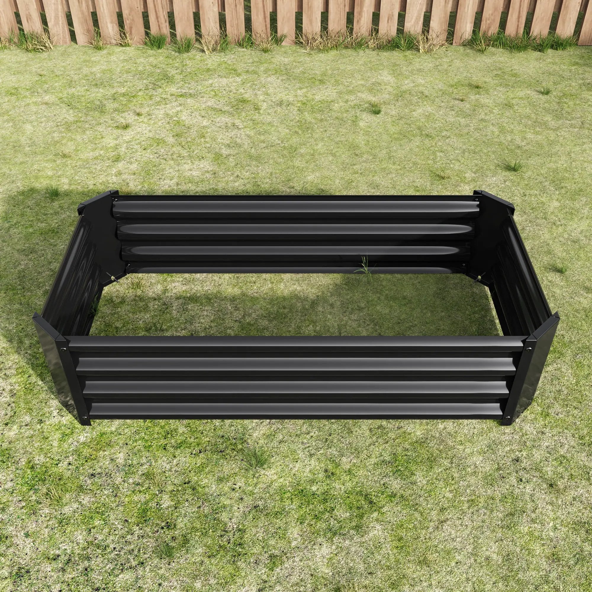 Metal Raised Garden Bed for Flowers and Vegetables by HouseOfZazla