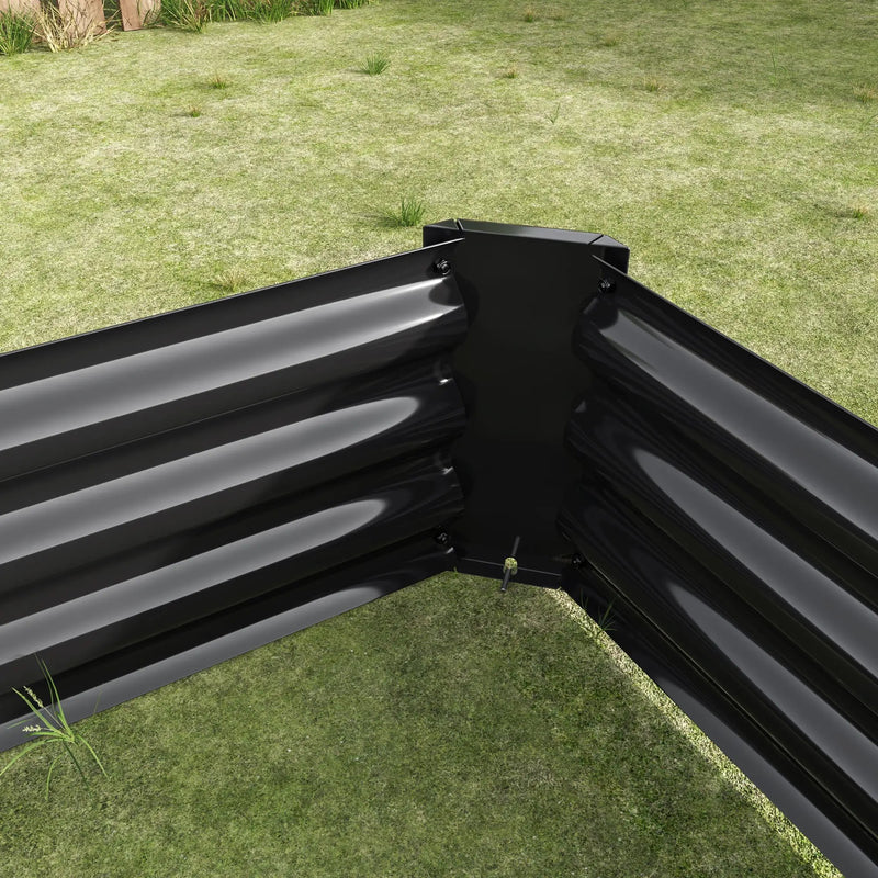 Metal Raised Garden Bed for Flowers and Vegetables by HouseOfZazla