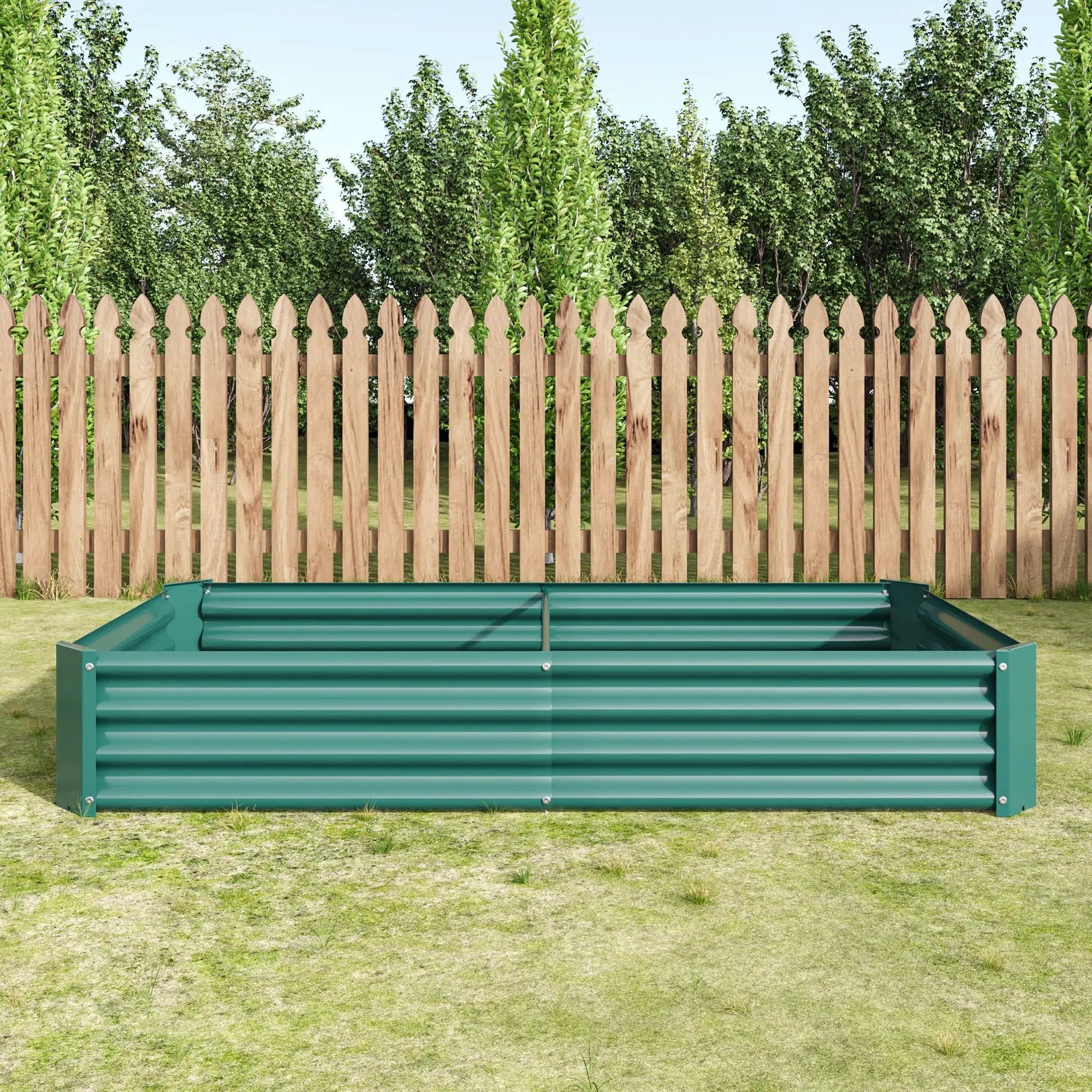 Raised Garden Bed Outdoor, 6×3×1ft by HouseOfZazla