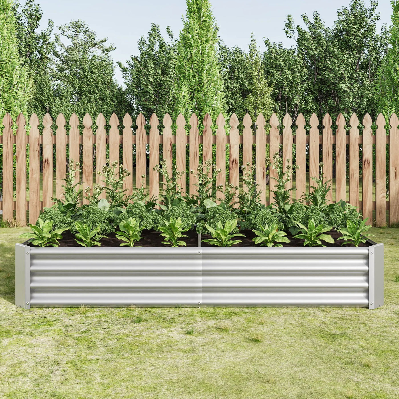Raised Garden Bed Outdoor, 6×3×1ft by HouseOfZazla