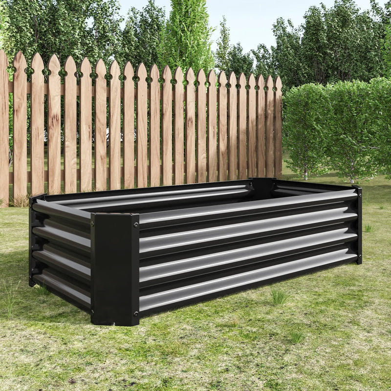 Metal Raised Garden Bed for Flowers and Vegetables by HouseOfZazla
