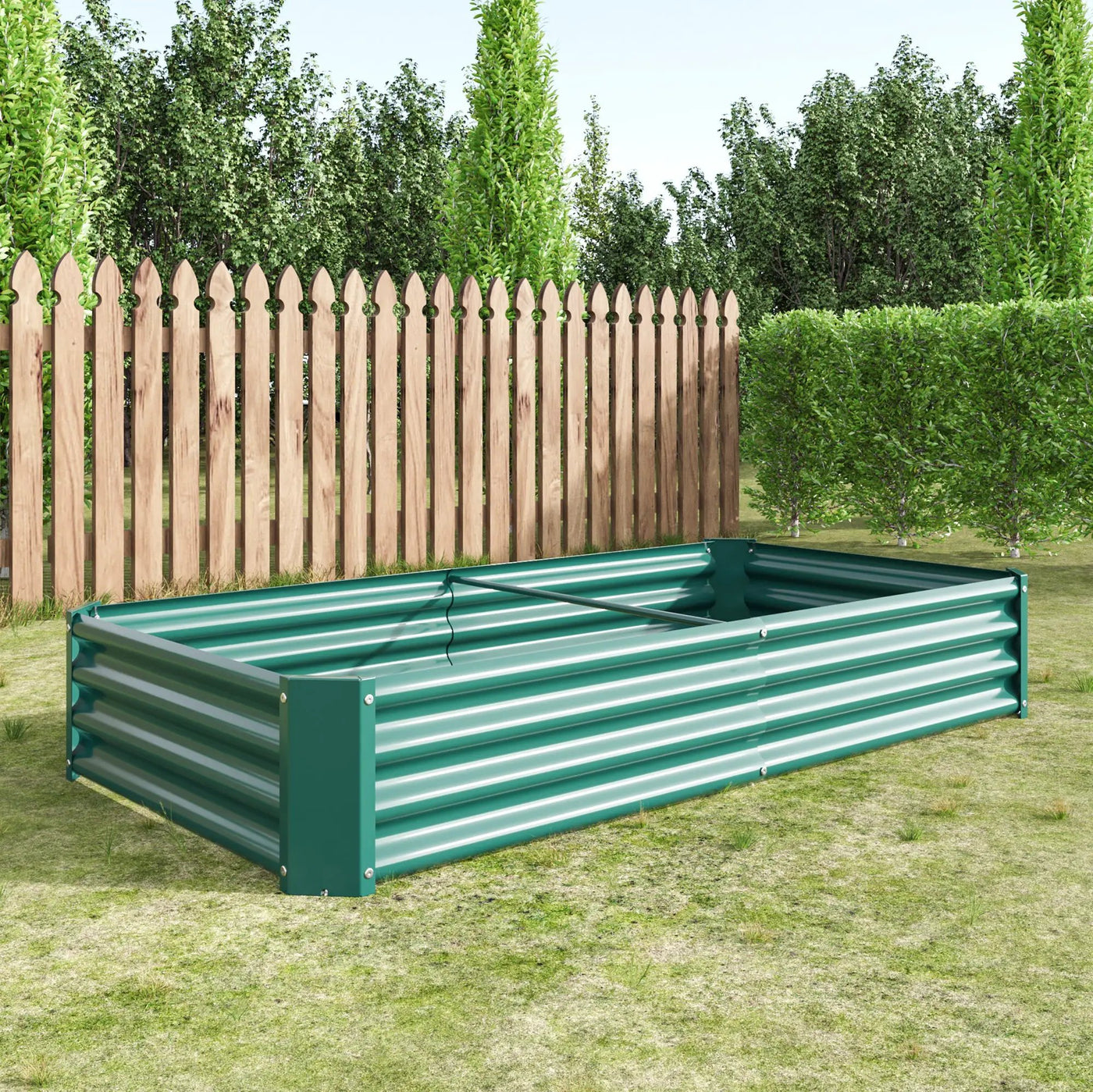 Raised Garden Bed Outdoor, 6×3×1ft by HouseOfZazla