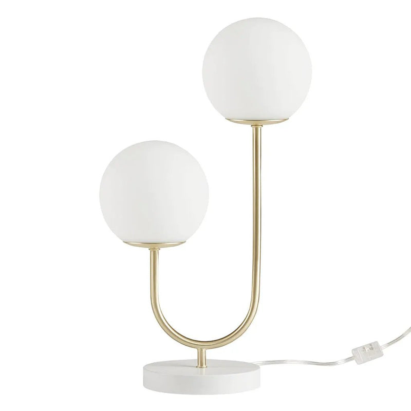 Metal 2-Light Globe Table Lamp by HouseOfZazla