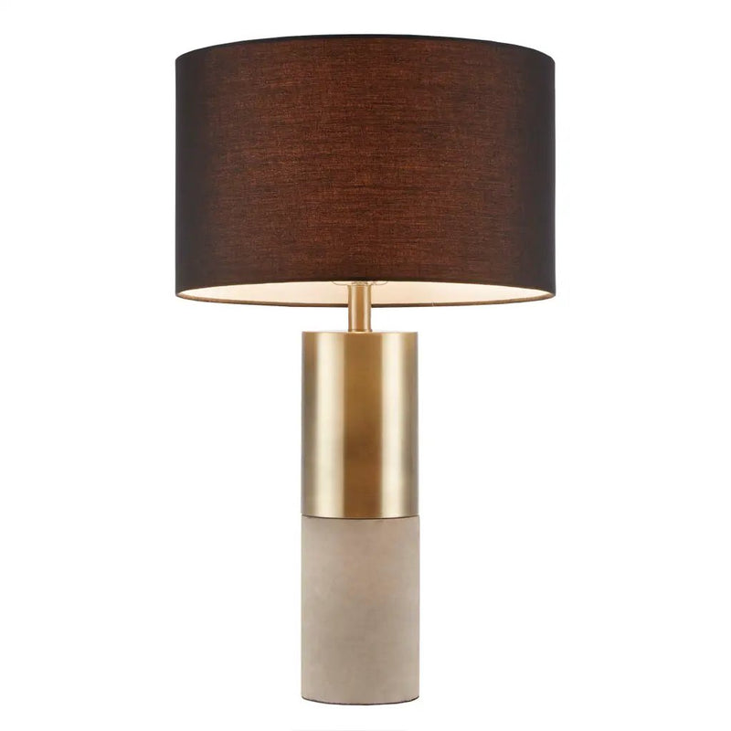 Concrete Table Lamp by HouseOfZazla