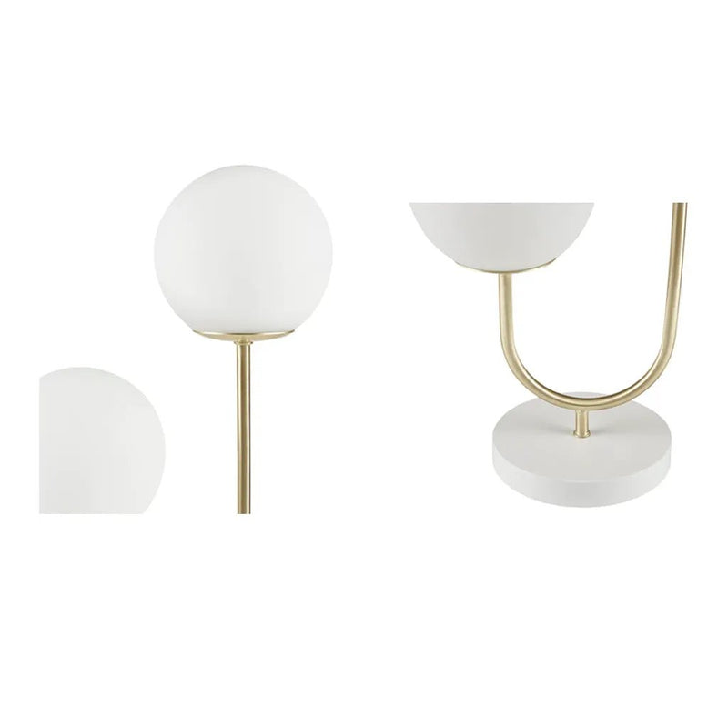 Metal 2-Light Globe Table Lamp by HouseOfZazla