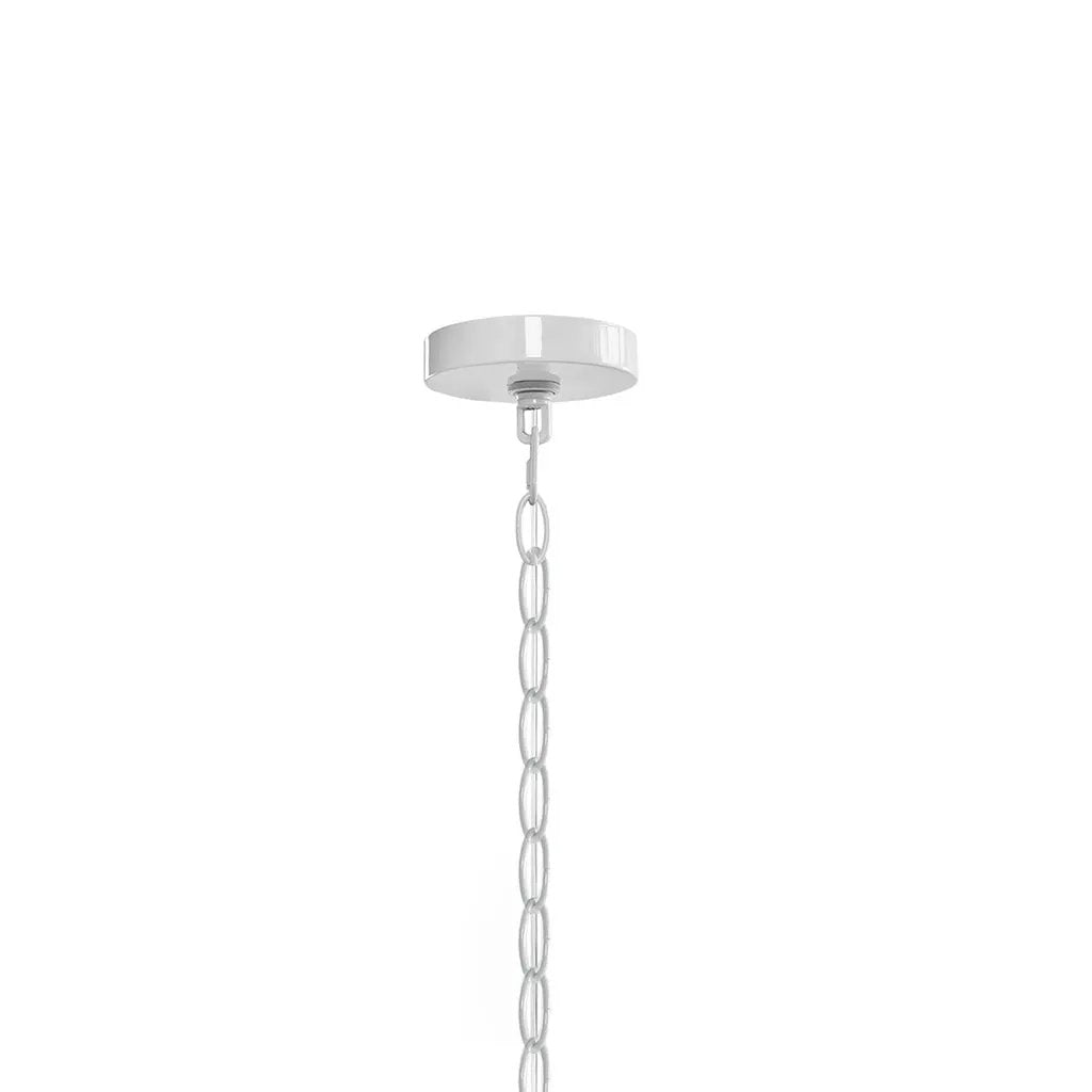 4-Light Glass Drum Shade Chandelier by HouseOfZazla
