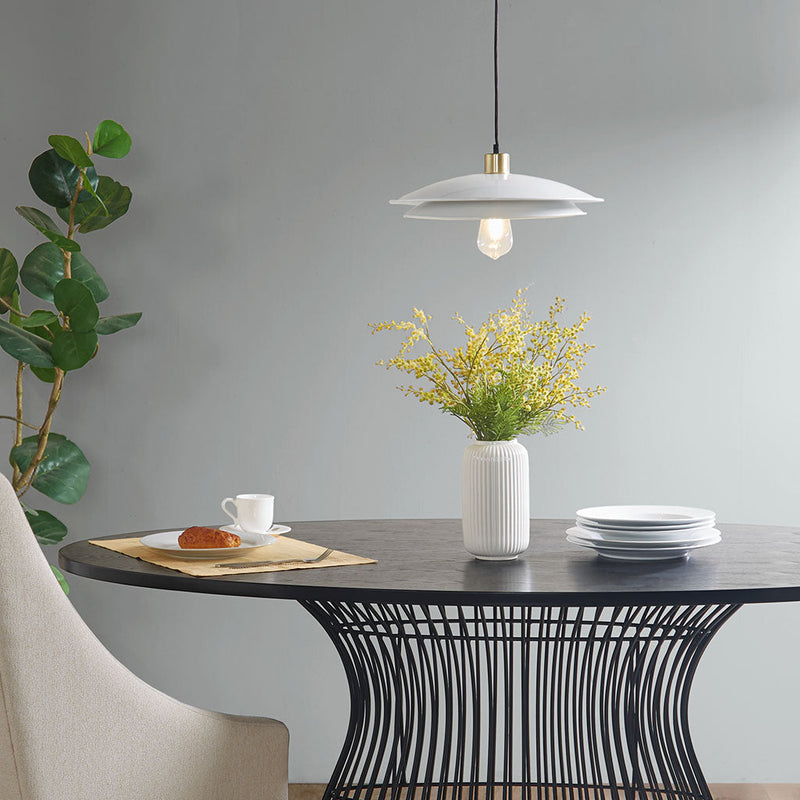 2-Tier Layered Shade Pendant by HouseOfZazla