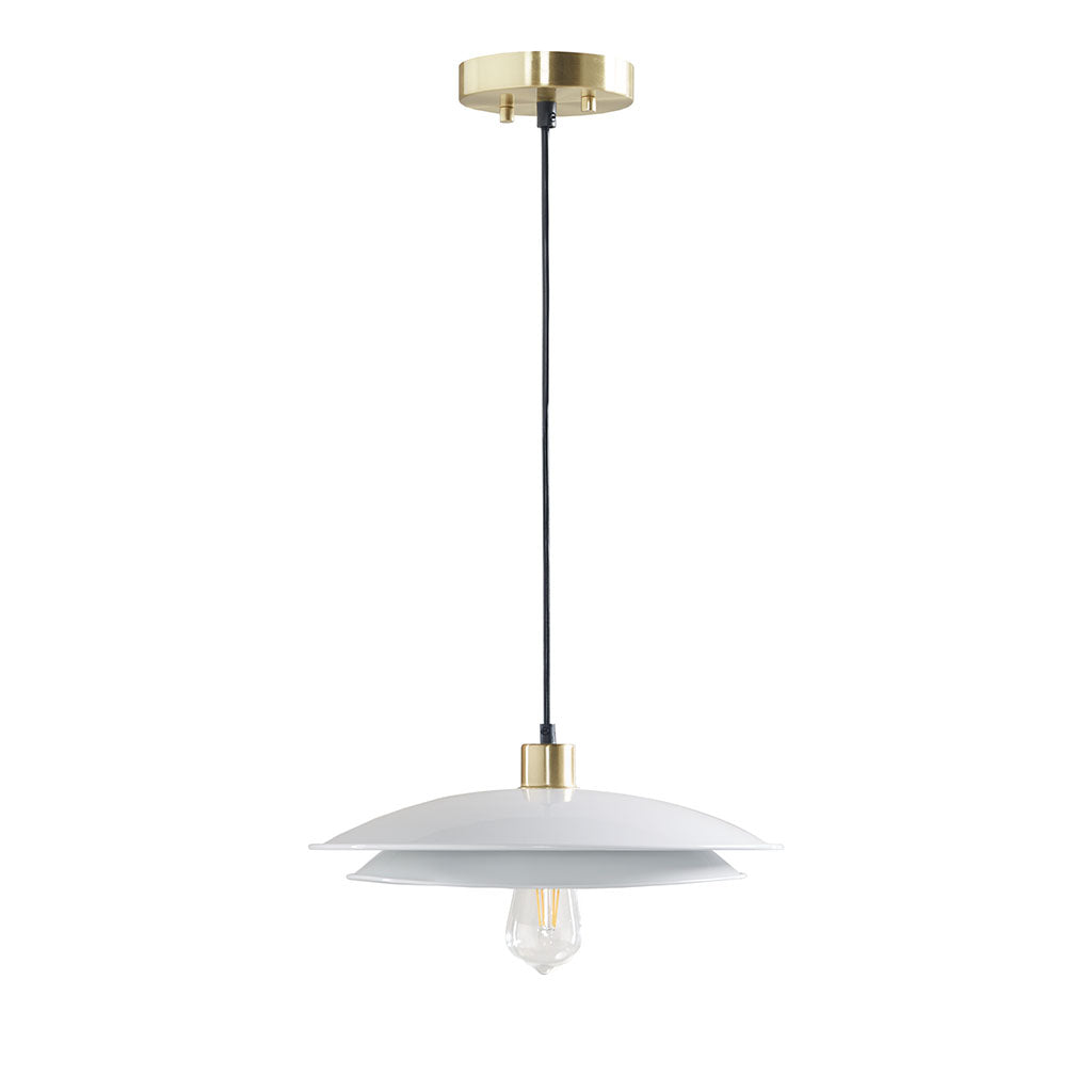 2-Tier Layered Shade Pendant by HouseOfZazla