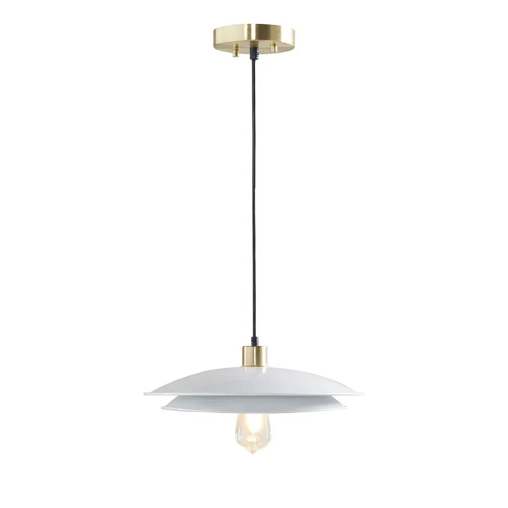 2-Tier Layered Shade Pendant by HouseOfZazla