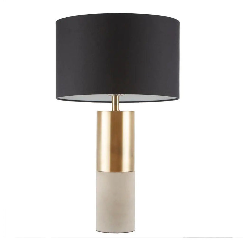 Concrete Table Lamp by HouseOfZazla